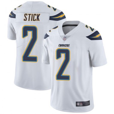 Los Angeles Chargers NFL Football Easton Stick White Jersey Youth Limited 2 Road Vapor Untouchable